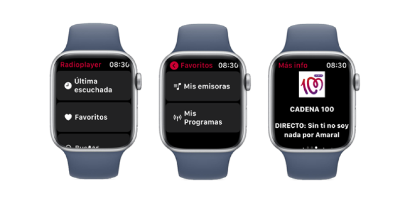 Radioplayer España para Apple Watch 